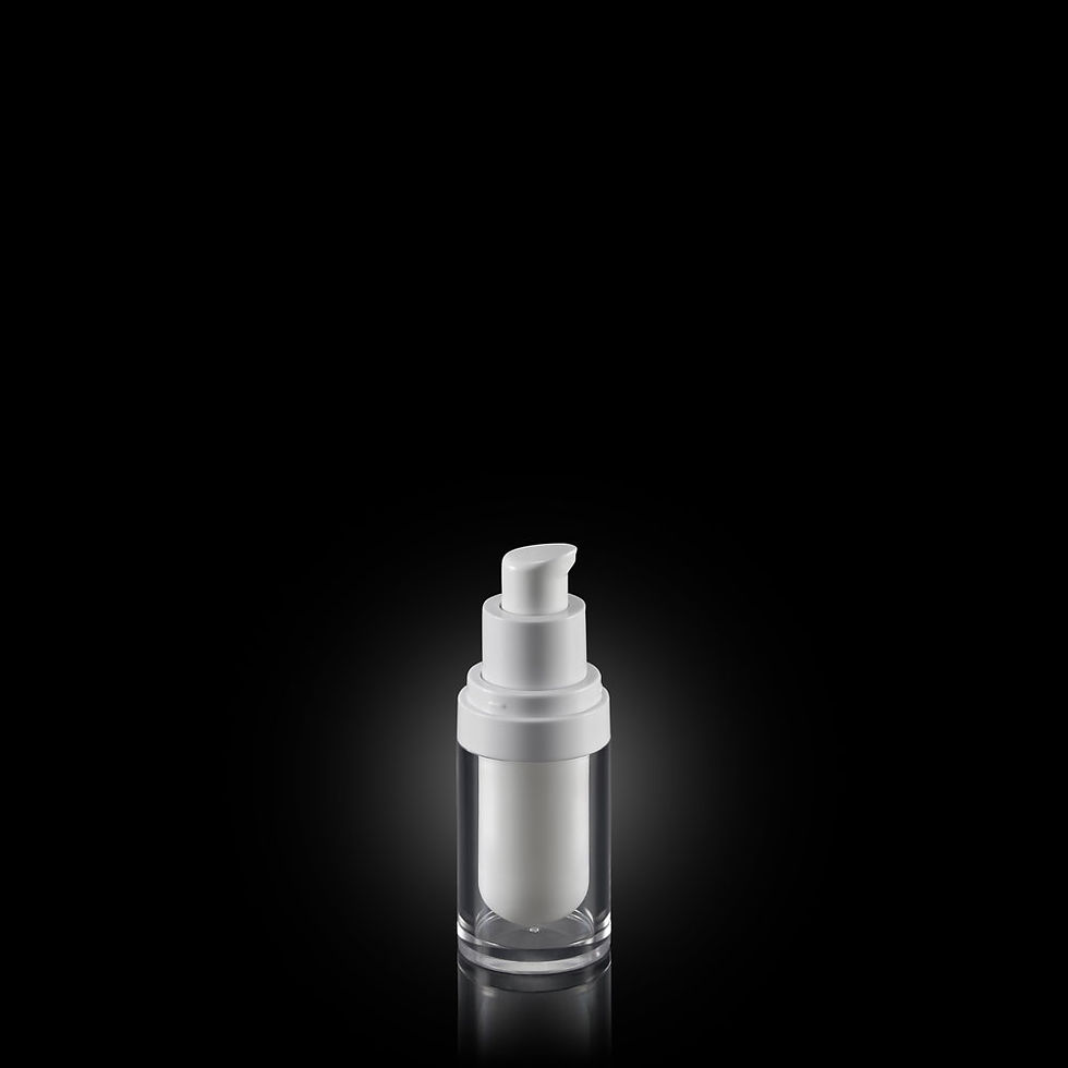 15ml Refillable Lotion Pump Bottle PP Material Skincare Containers