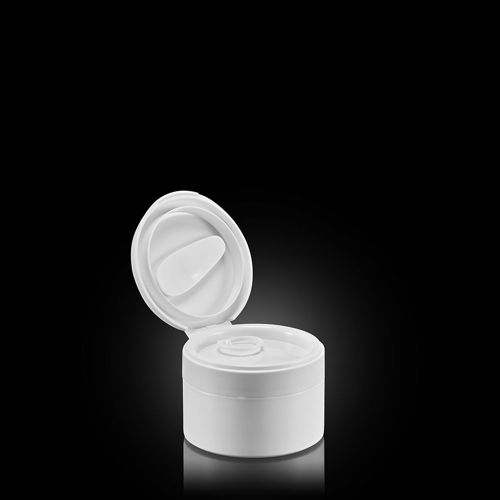 80ml Sealed Cream Jar PP Material Skincare Containers