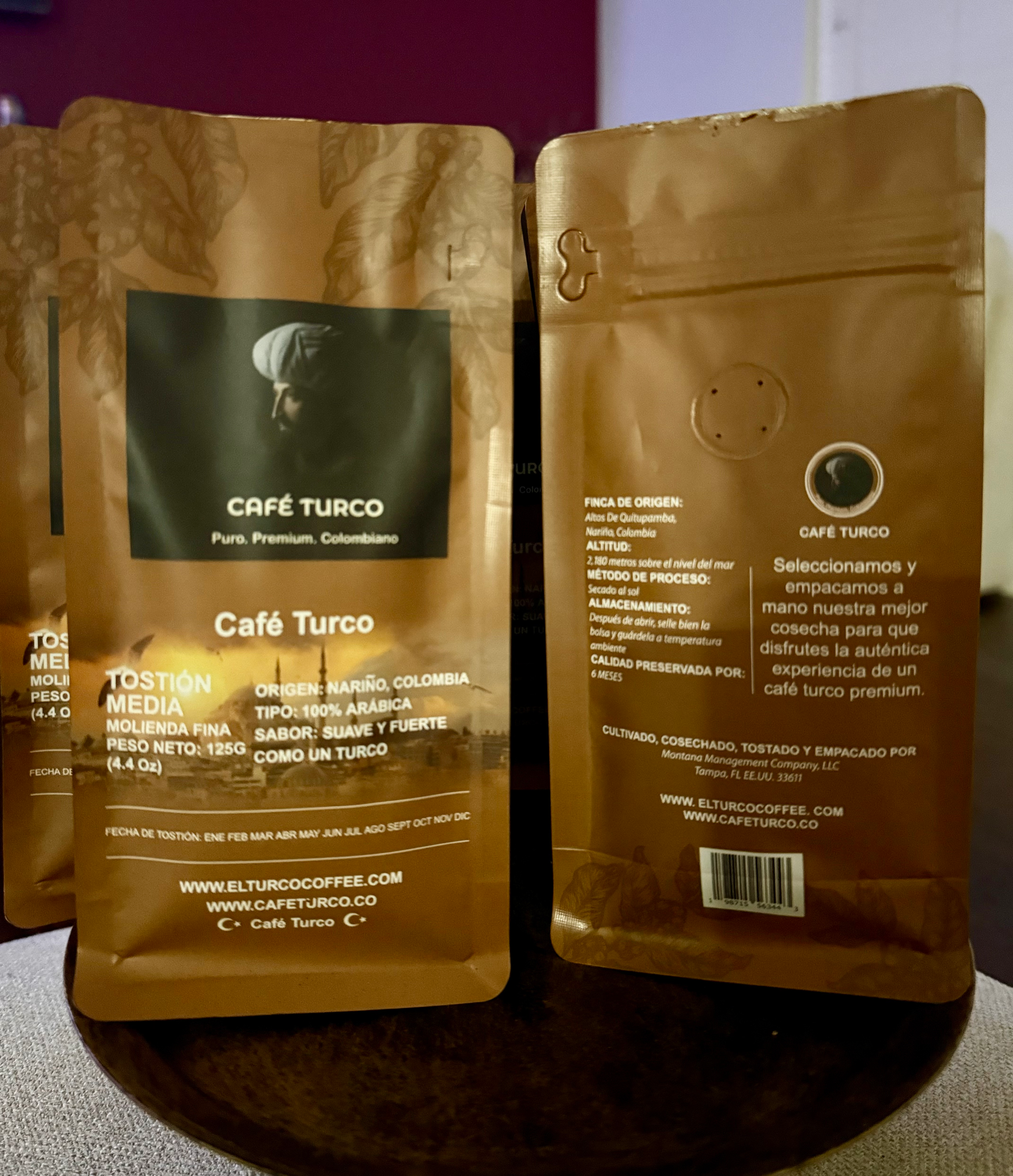 Ground Turkish Coffee, Café Turco - 125g (4.4 oz)