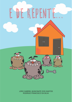 CAPA DO LIVRO "E DE REPENTE..."