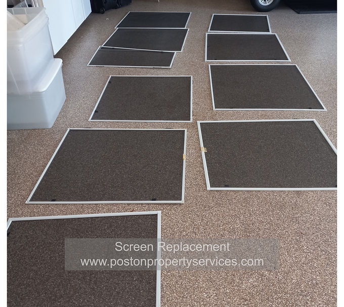 Handyman Services Screen Replacement