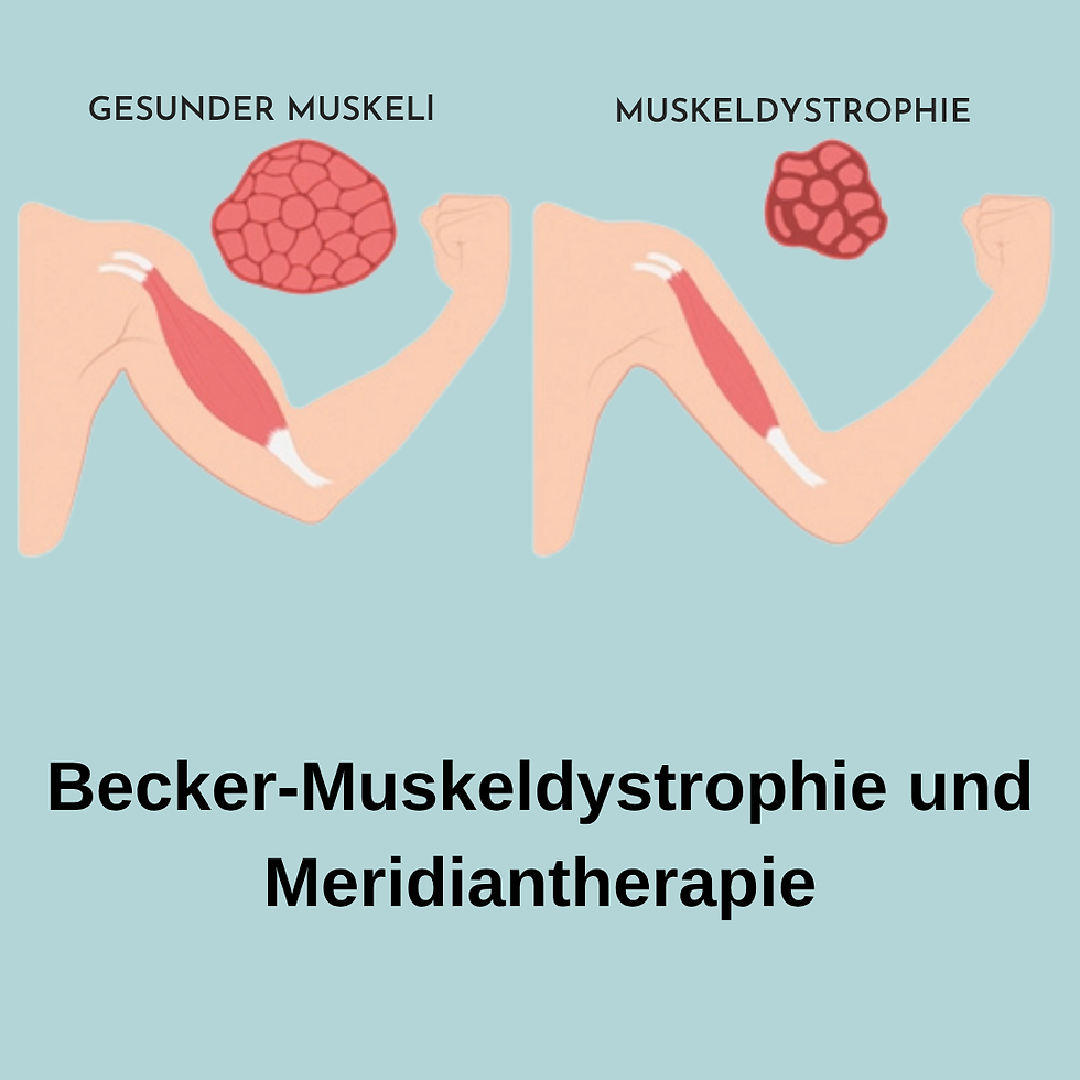 Becker-Muskeldystrophie und Meridiantherapie