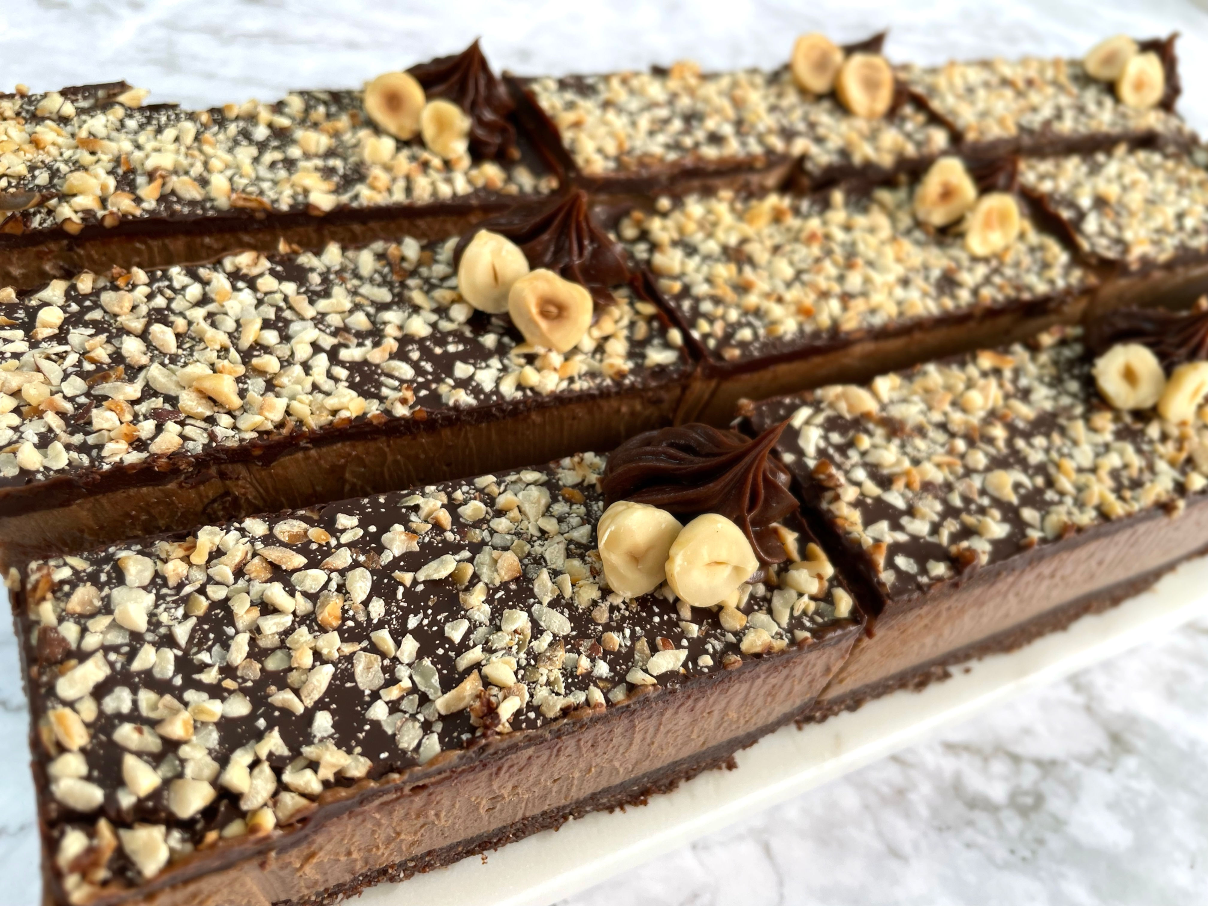 hazelnut bars