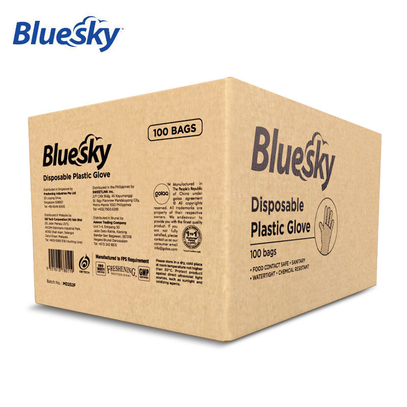 Thumbnail: BlueSky HDPE Gloves (Heavy-Duty) - 10,000 pcs