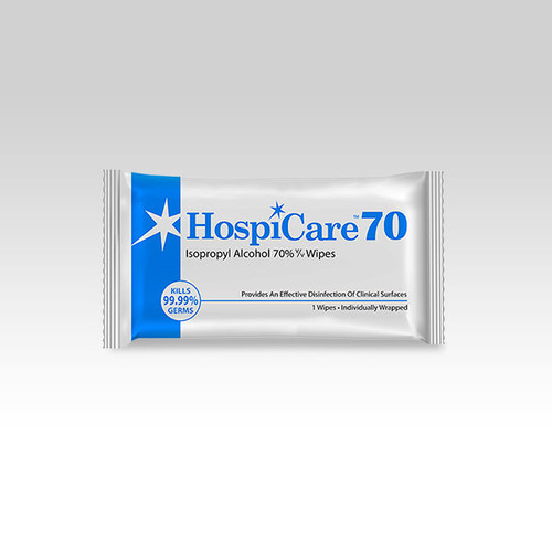 HospiCare 70 Alcohol Wipes wetnap