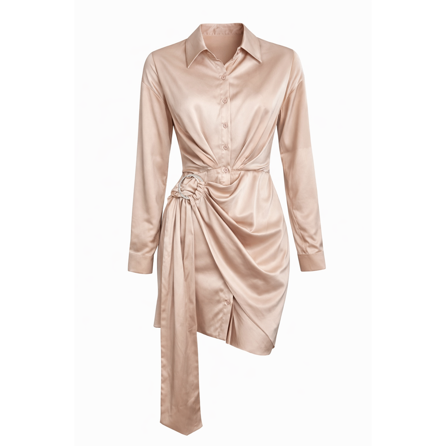The Champagne Draped Mini