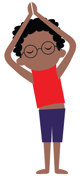 Yogi Group yoga pose school childrens yoga moon