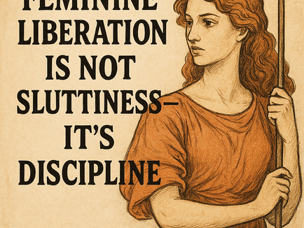 Feminine Liberation Is Not Sluttiness—It’s Discipline