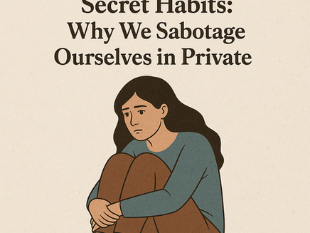 The Subtle Weight of Secret Habits: Why We Sabotage Ourselves in Private