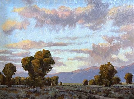 Morning Antelope Flats Oil 18x24