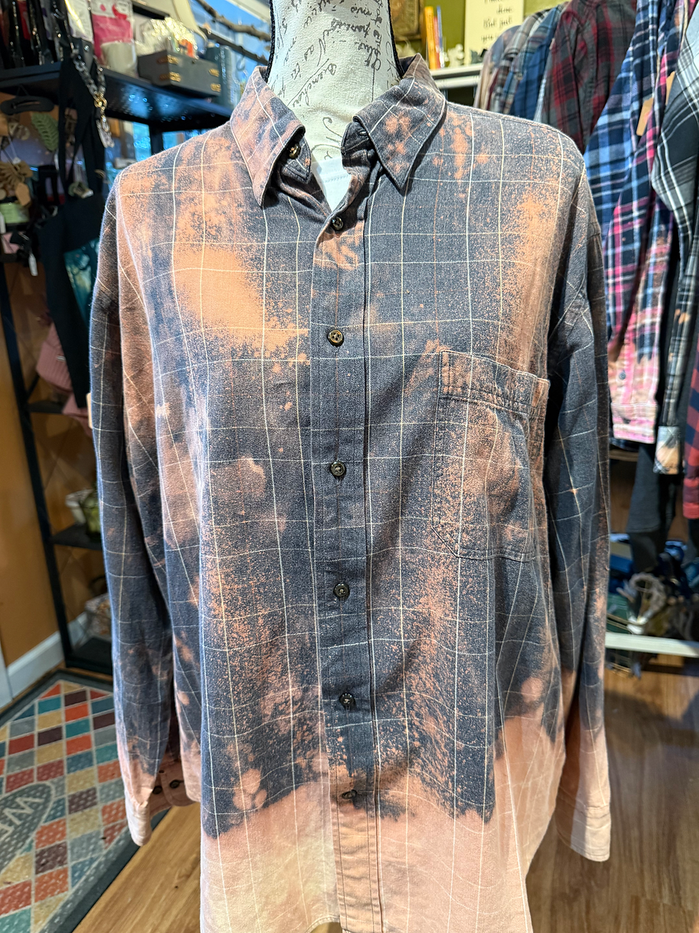 Thumbnail: OOAK Upcycled Bleached Shirt - Indiana Jones - Adult XL