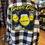 Thumbnail: Upcycled Flannel - Green Day Nimrod. - Adult X Large