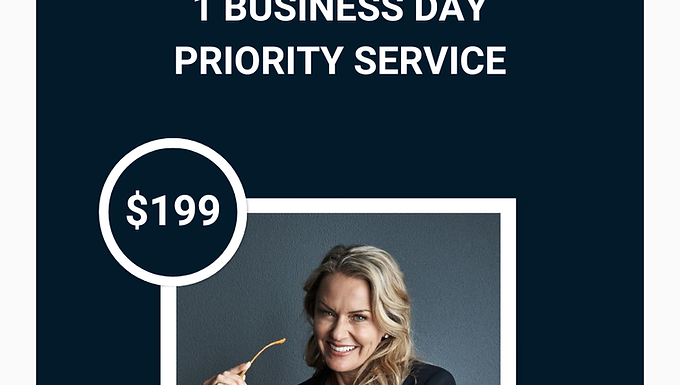 1 Business Day Priority Service