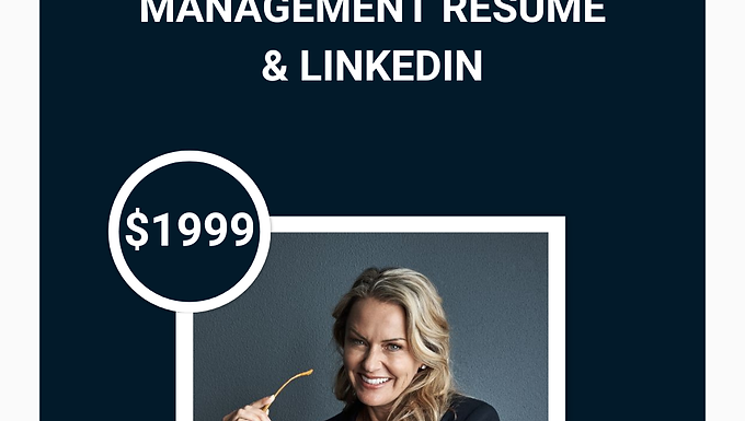 Management Resume & LinkedIn