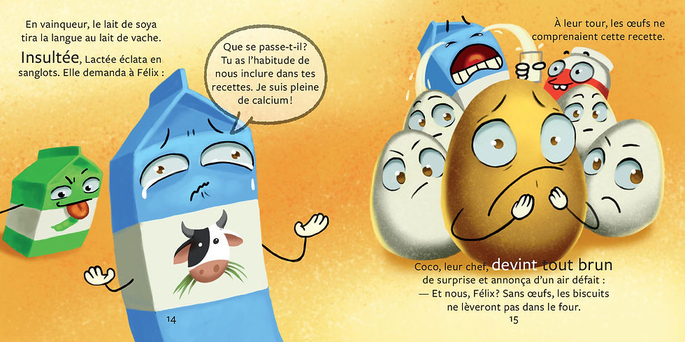 Des biscuits spéciaux pour Gabriel