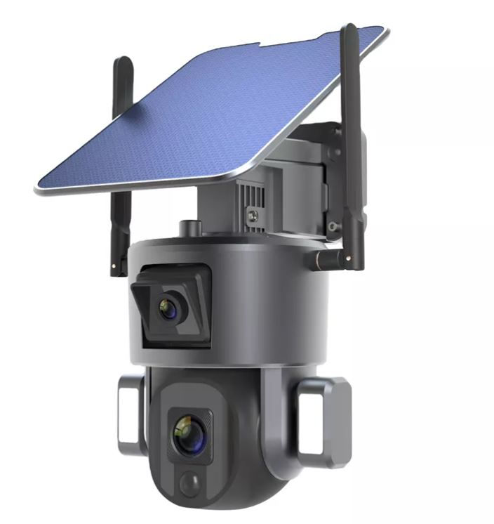 Y5 4G Dual Lens Cloud Storage PTZ Solar Power Motion Detection Camera