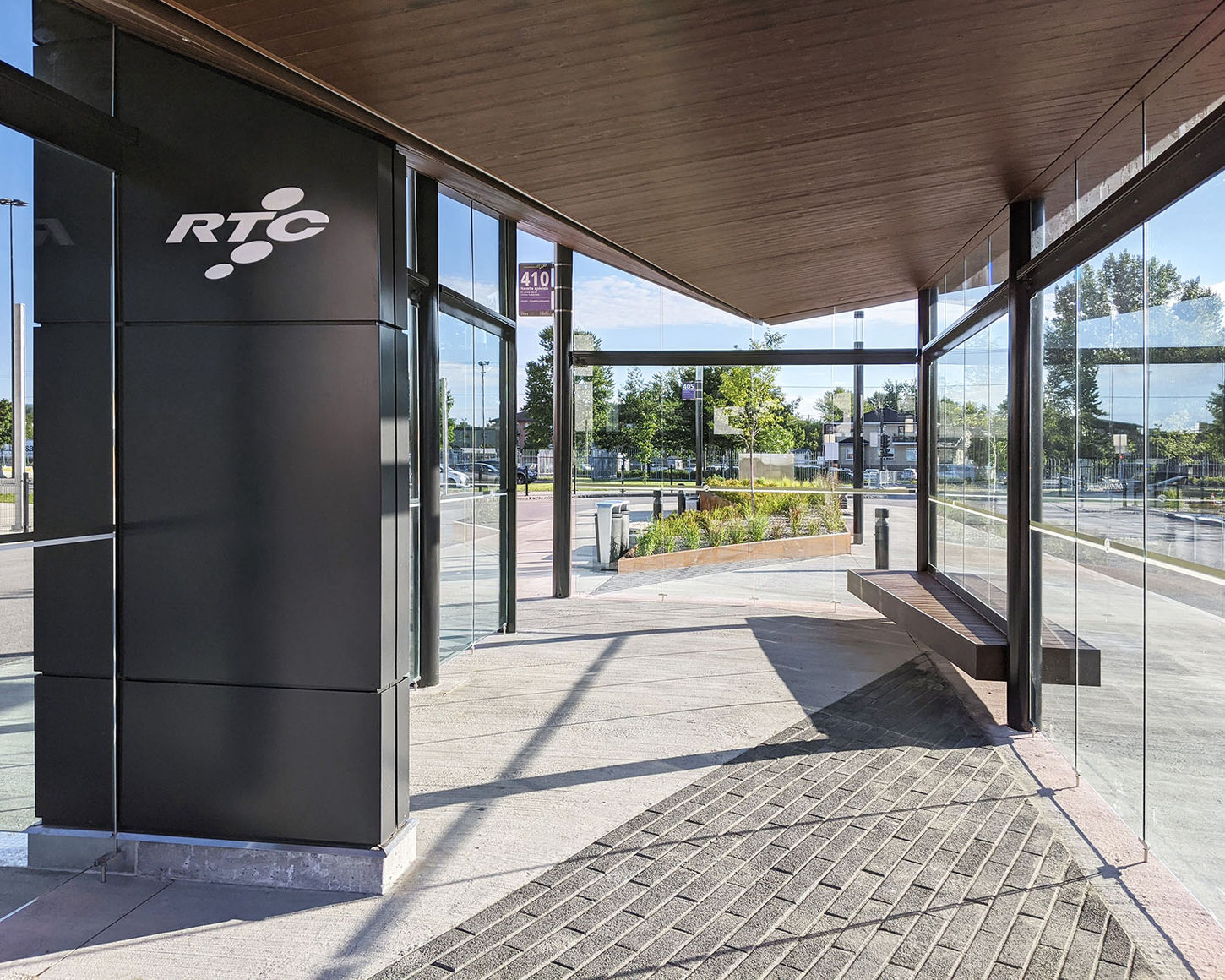 Terminus de l'Expocité Québec Architecture