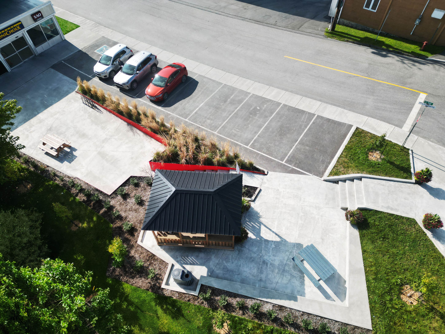 Placette publique Saint-Méthode Architecture