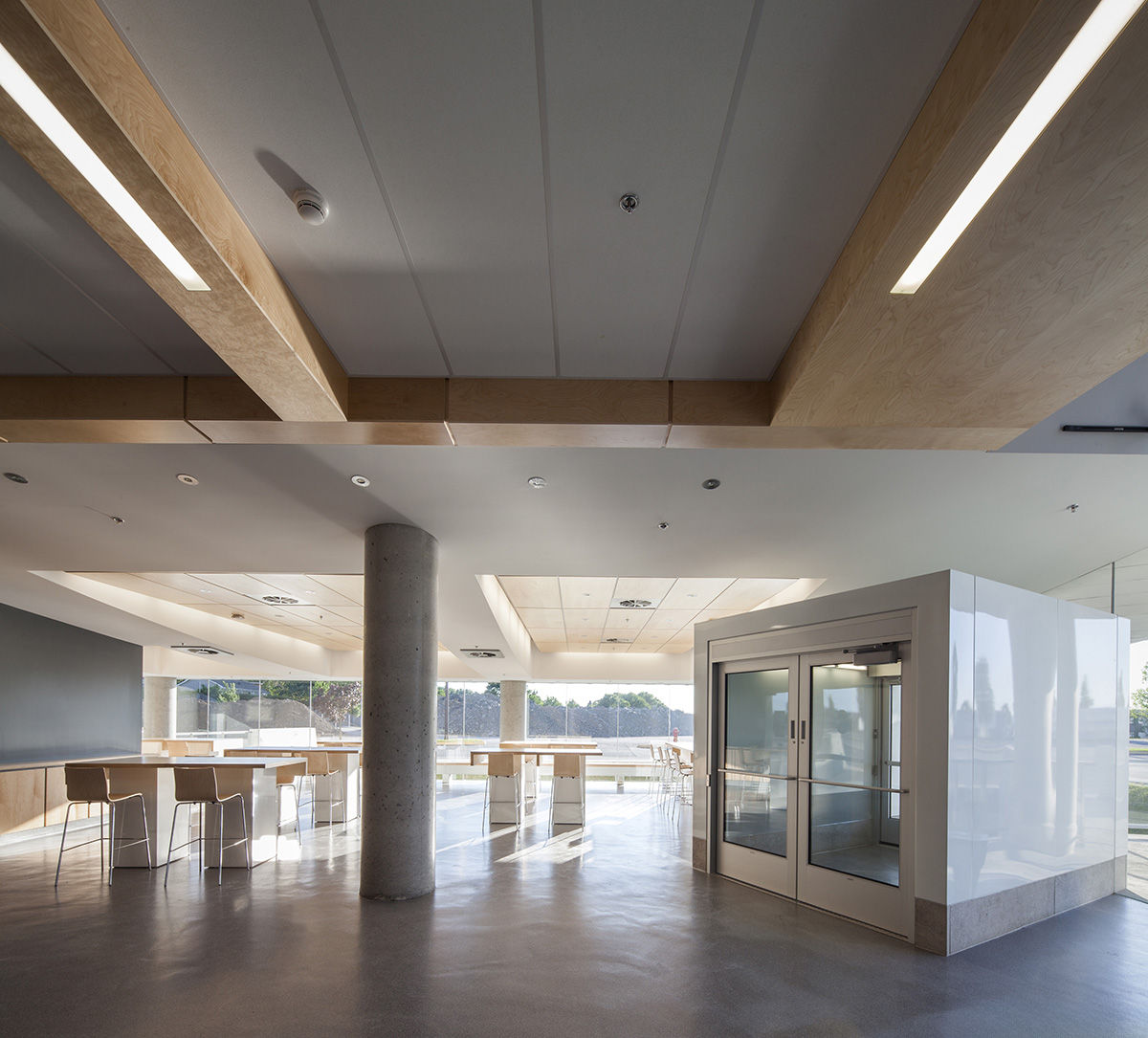 Pavillon des arts du Cégep de Sainte-Foy architecture