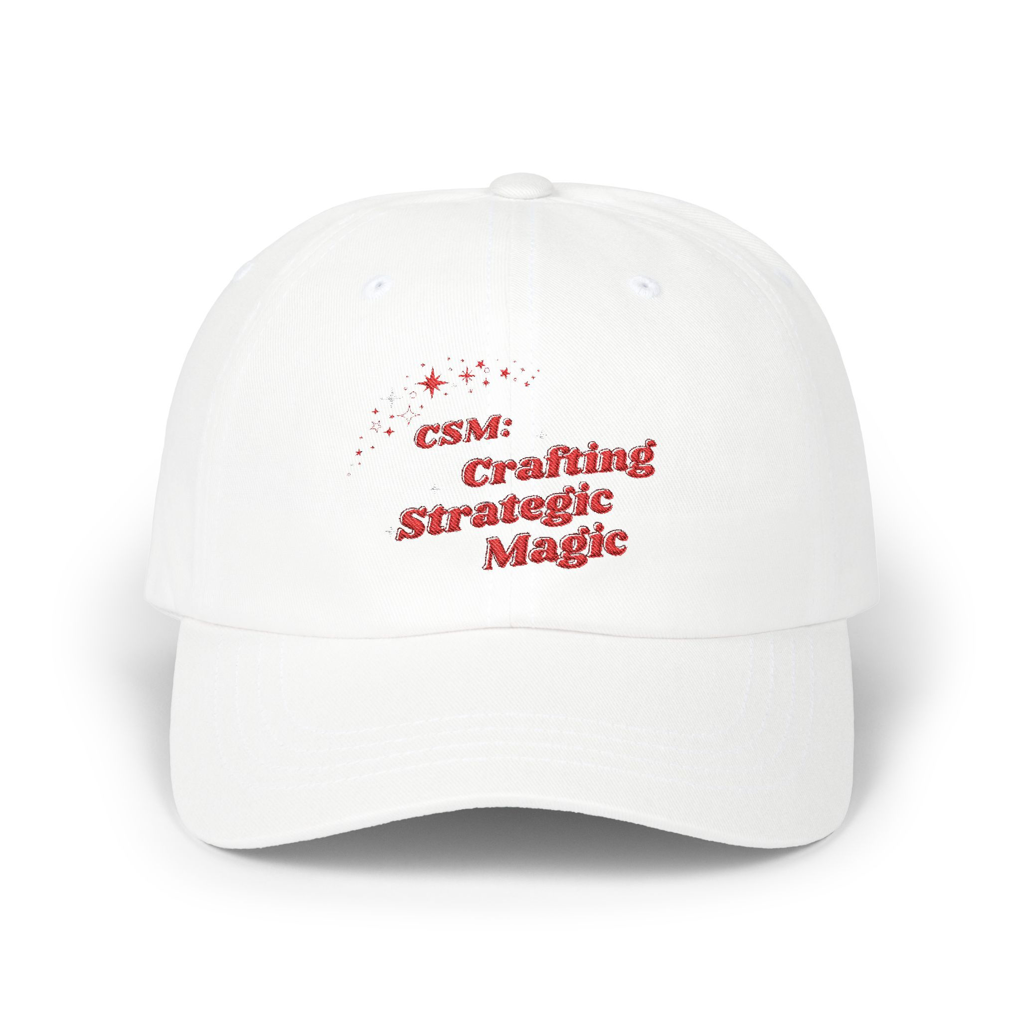 CSM "Crafting Strategic Magic" Cap - Casual Style Hat for Everyday Wear