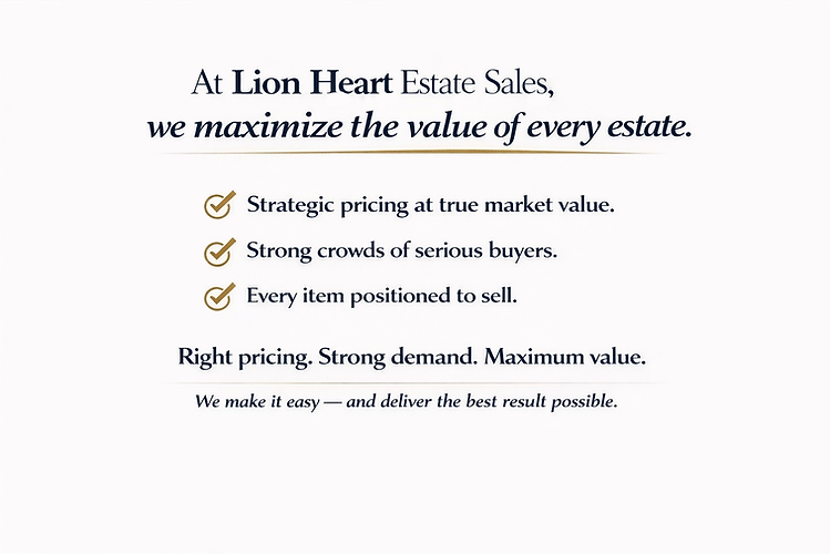 lion heart estate sales promise