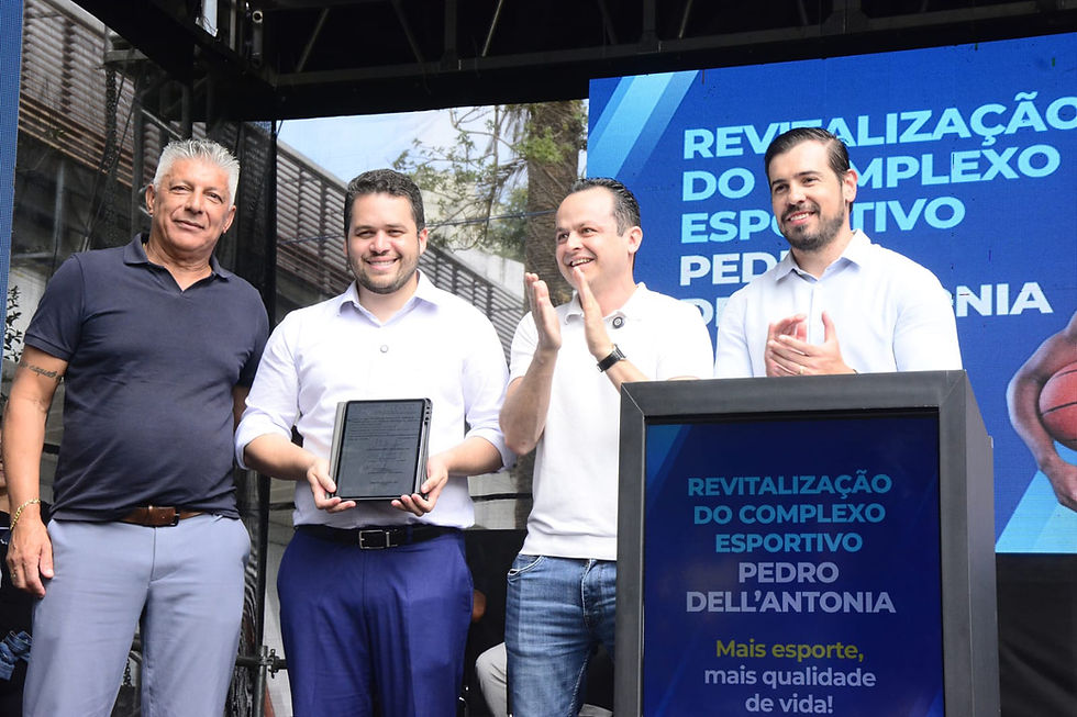 Santo André inicia modernização do Complexo Pedro Dell’Antonia com investimento de R$ 10,8 milhões