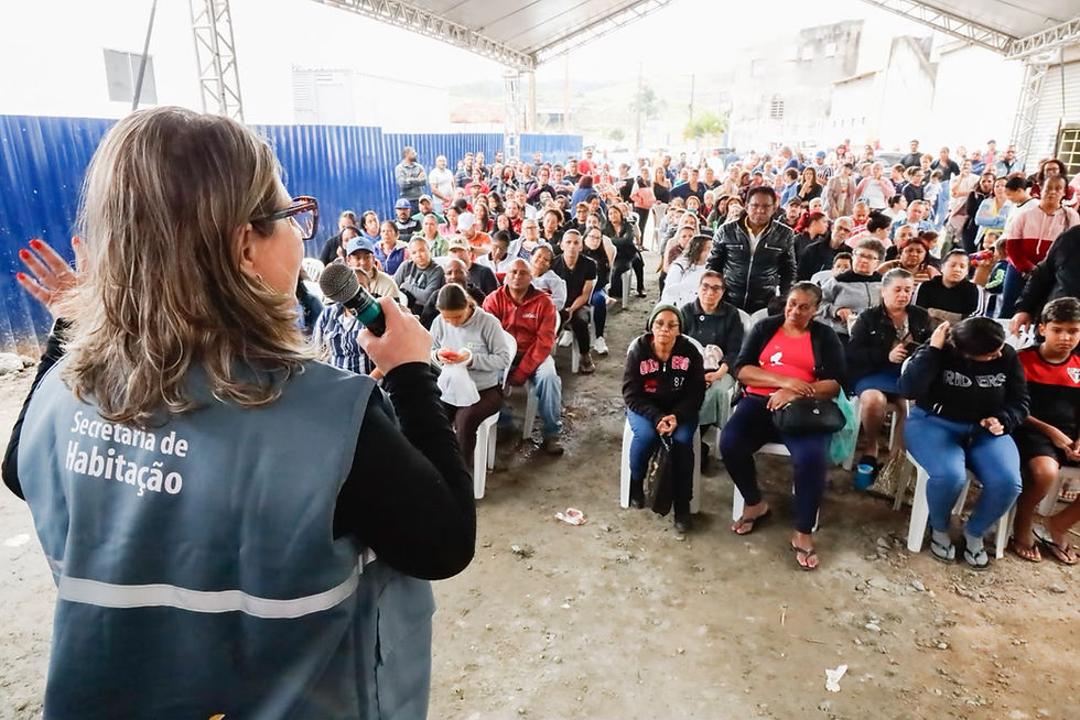 Começa a construção de 160 unidades habitacionais no Jardim Oratório em Mauá