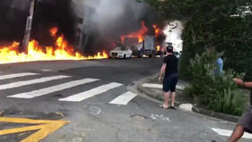 Uma aeronave caiu na tarde desta sexta-feira (30) na região de Santana, Zona Norte de São Paulo.