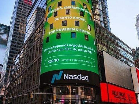 Santo André é homenageada na Times Square, nos EUA.