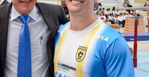 Diego Hypólito fez reclamação por falta de pagando da Prefeitura de São Bernardo.