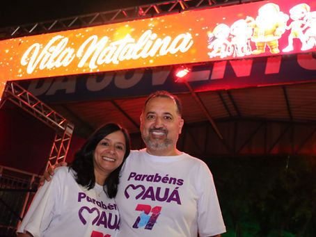 4ª Vila Natalina de Mauá abre com magia, luzes e um clima que emocionou famílias no Parque da Juventude