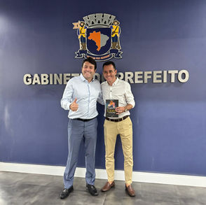 Cotado para o Governo de SP, Paulo Serra tem agenda com prefeito de Santana de Parnaíba-SP