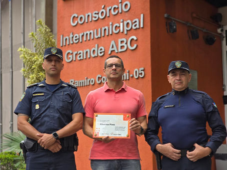 GCM de Ribeirão Pires recebe reconhecimento pela atuação na Operação ABC + Seguro
