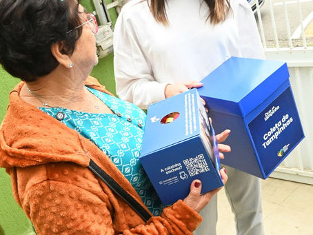 Em 45 dias, Projeto “Doe Tampinhas” da Deputada Ana Carolina Serra atinge marca de Mil caixas de coleta entregues