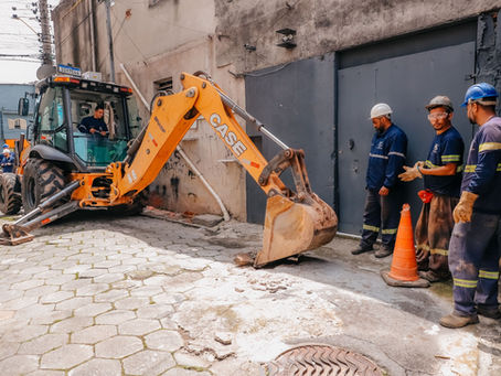 Em parceria com a Sabesp, São Bernardo inicia obras de pavimentação asfáltica na Vila Chaminé, região do Nova Petrópolis