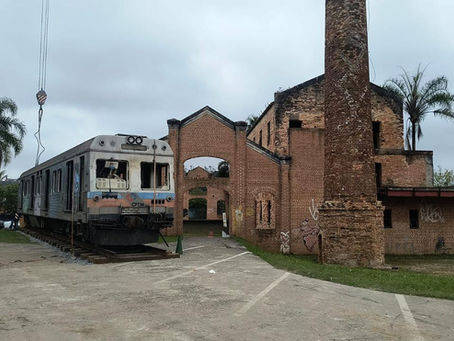 Chega a Ribeirão Pires o segundo vagão tombado pelo CONDEPHAAT e doado pela CPTM
