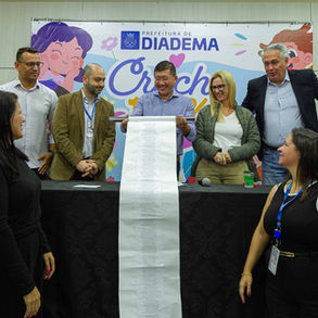 Diadema zera a fila por vagas em creche!
Um marco histórico para a Educação Infantil da nossa cidade