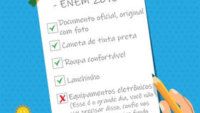 Primeiro dia de Provas do Enem.