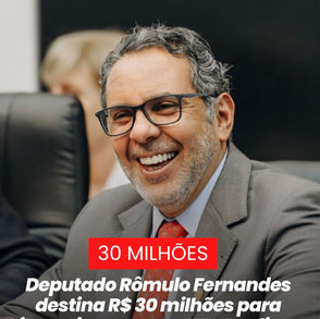 🔹 Deputado Rômulo Fernandes destina R$ 30 milhões para investimentos no ABC Paulista