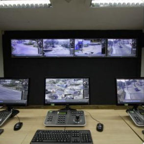 Prefeitura de Ribeirão Pires conta com uma Central de videomonitoramento.