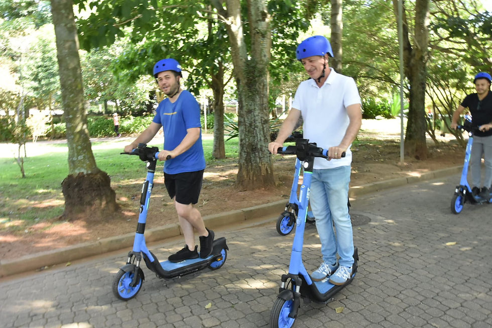 Santo André é a primeira cidade do ABC a implantar serviço de patinetes elétricos