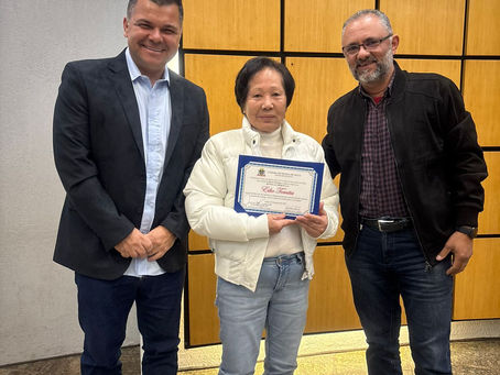 Vereador Rangel Souza realiza sessão solene em homenagem aos feirantes de Mauá