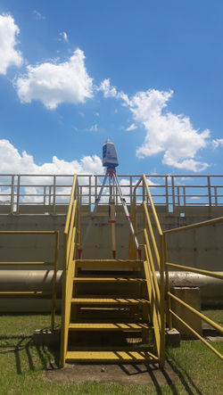 Laser Scanner em serviço