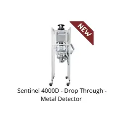Sentinel 4000D Drop Through Metal Detectorel 4000d-metal-detector_