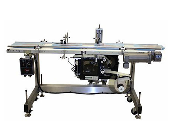 Print and Apply Bottom Labeling System
