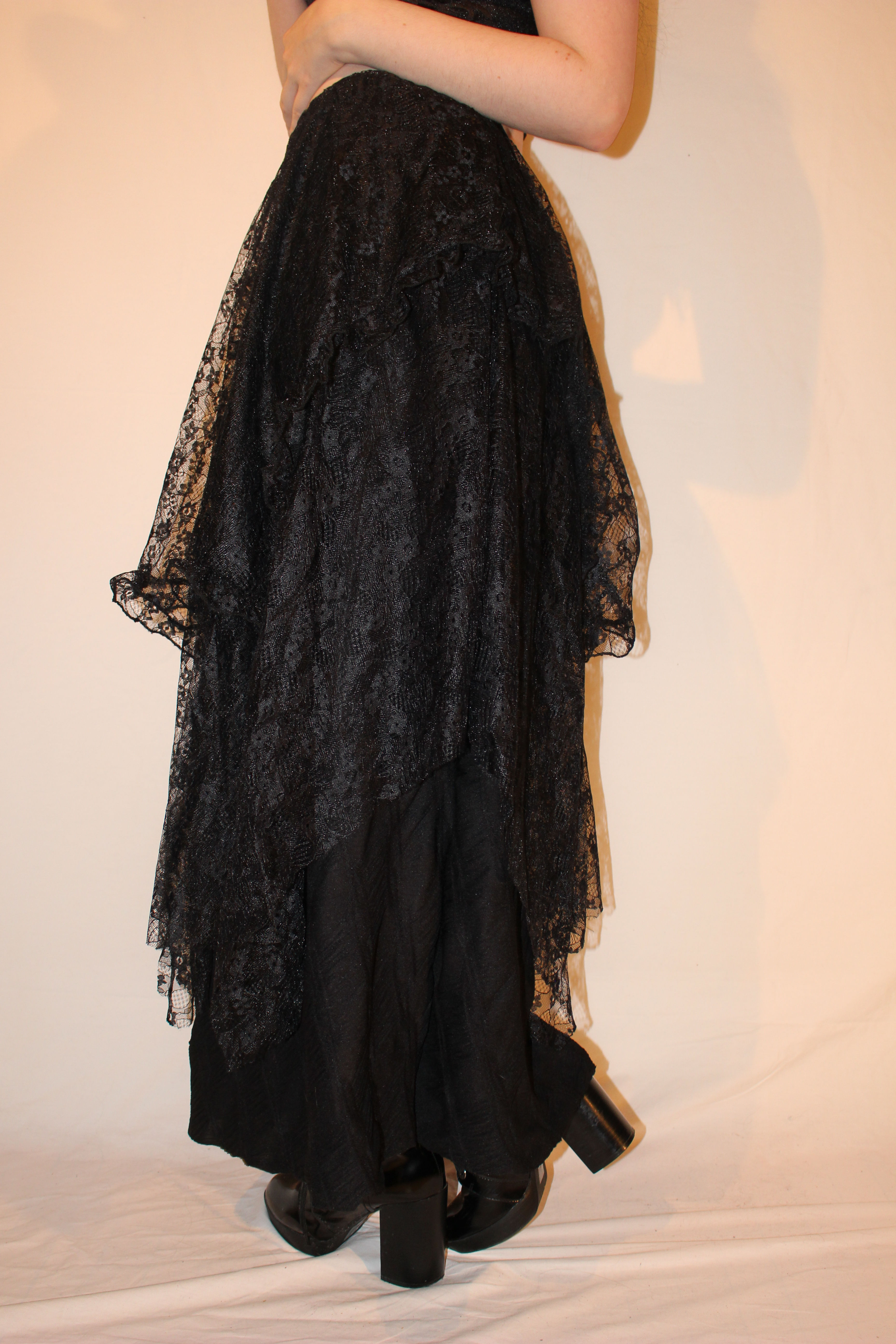 Jupe Dentelle Frisée