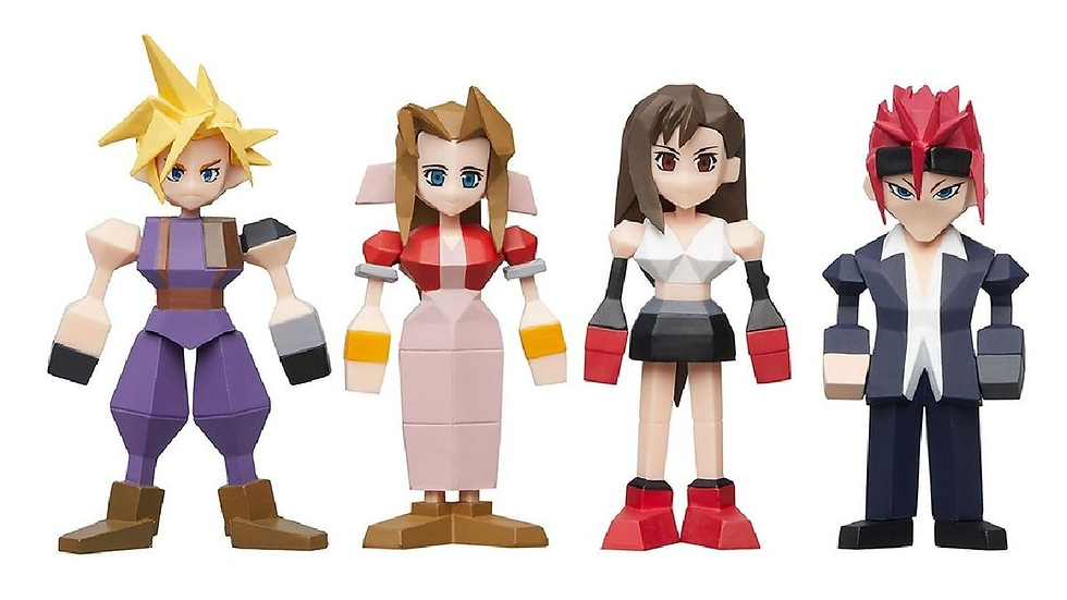 OG FF7 character models