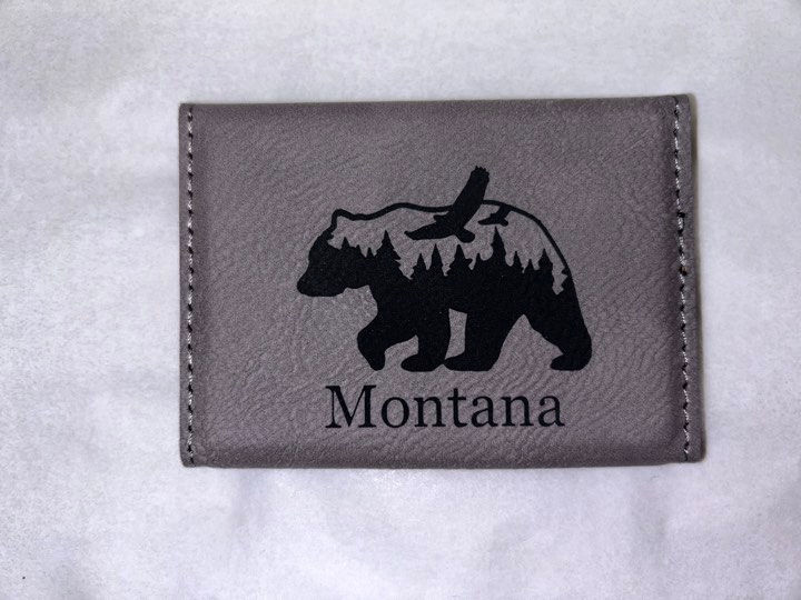Thumbnail: Montana Leatherette Credit Card/Business Card Holder
