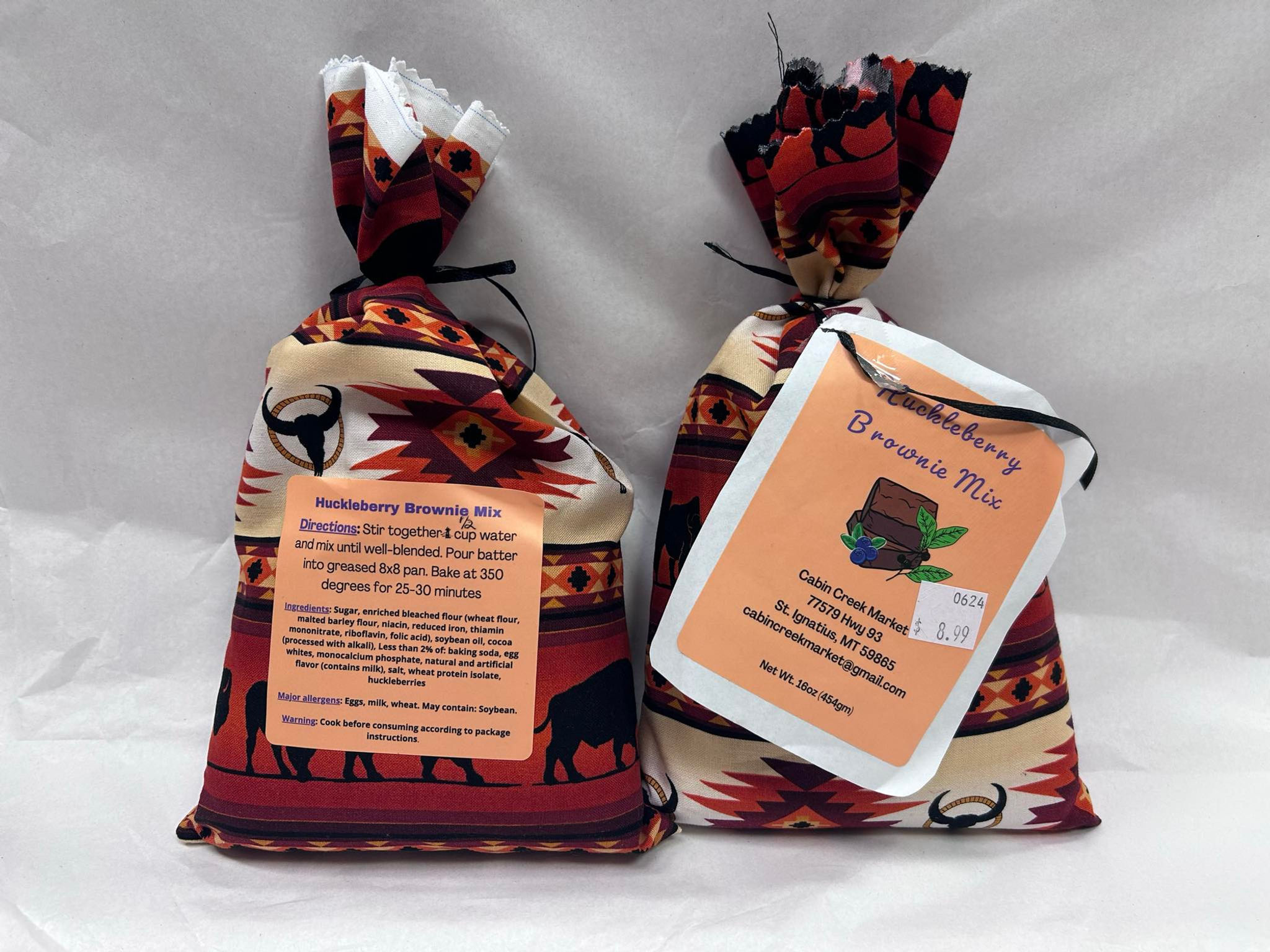 Huckleberry Brownie Mix