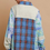 Thumbnail: Oversize Long Sleeve Button Down Mixed Media Plaid Shirt